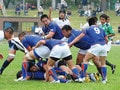6月5日、震災後初めて地元釜石で行われた復興記念試合。