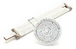 対数の原理を利用した計算用具「計算尺」。関数電卓の登場で貴重品に。