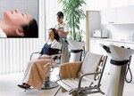 ヘルシンキ・フォーミュラの「ヘアケアルーム」では「脳のマッサージ」が体験できる。