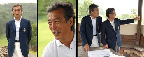 岩城さんはゴルフを始めたばかり。「今は辛いし、くやしいだけ。だからハマッちゃうんだね」。この日は理事長を務める「ケントス ゴルフ クラブ」のクラブハウス改装のアドバイザーとして、同ゴルフ場を訪れた。