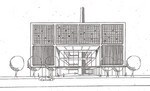 「国立メディア芸術総合センター(仮称)」のイメージ図。補正予算では建設費117億円が計上されたが、政権交代で先行きは不透明。