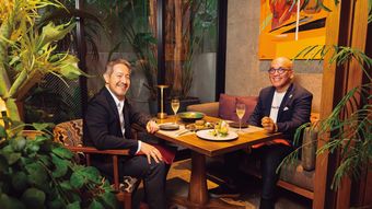 ラテンファミリー 外交官 木戸 大介ロベルト×ゴンチャ ジャパン社長 角田 淳
