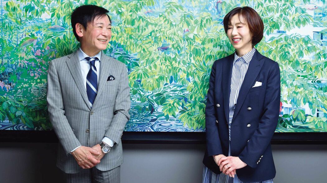 絵の前で､初心に返る――学研ホールディングス社長 宮原博昭×女優･画家 城戸真亜子