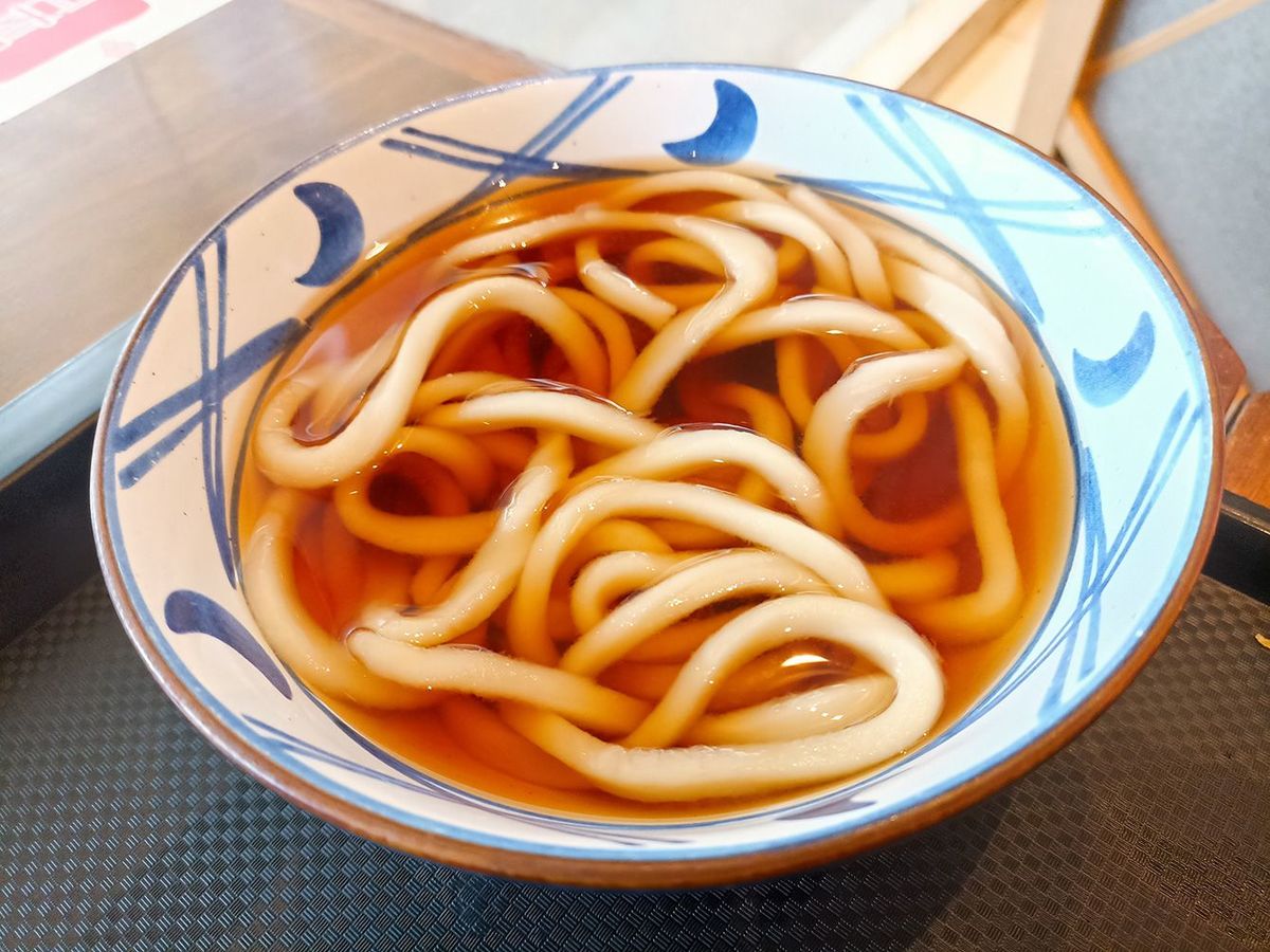 素うどん