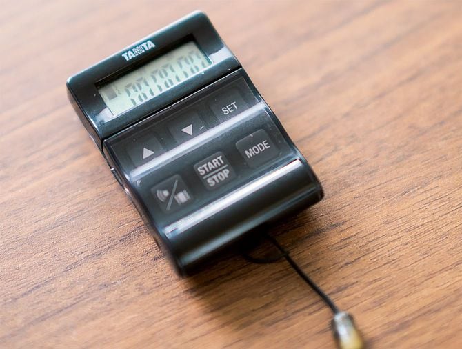 小さくてボタンカバーもあるので、ペンケースに入れていたそう。