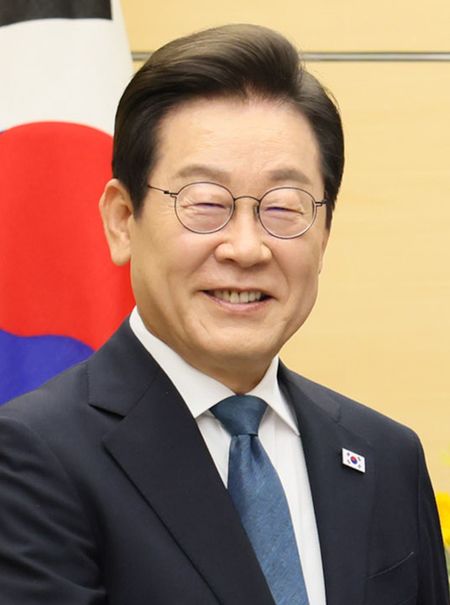 令和7年8月23日、石破総理と首相官邸で首脳会談を行った大韓民国の李在明（イ・ジェミョン）大統領