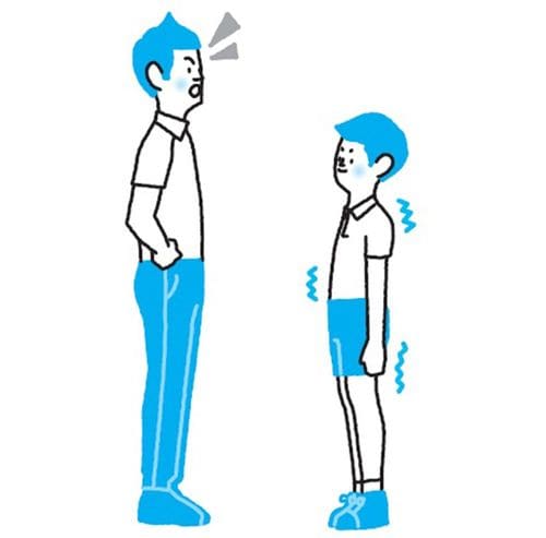 「背筋をピンと伸ばしなさい」「もっとシャキっとしなさい」