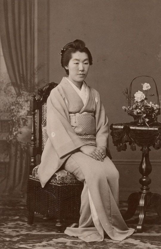 東京で暮らしていた頃の小泉セツ