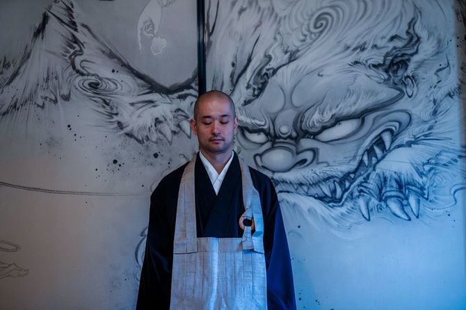 両足院副住職 伊藤東凌さん