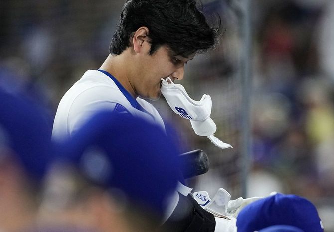 大谷翔平、ドジャース、米大リーグ、OHTANITODAY＝2024年7月19日、米国