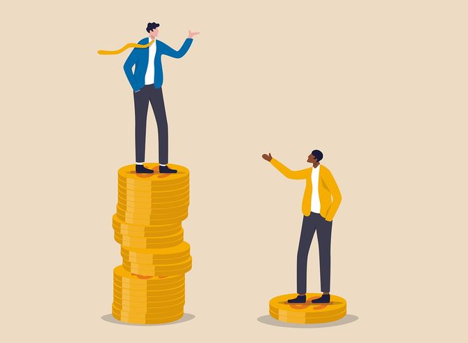 経済的不平等、豊かで貧しい格差