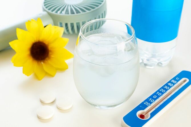熱中症予防のための飲み物