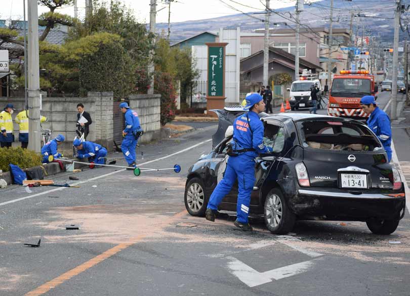 80歳 免許返納後に運転 自転車はねた疑いで逮捕 群馬