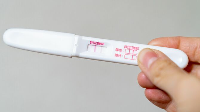 妊娠検査の写真