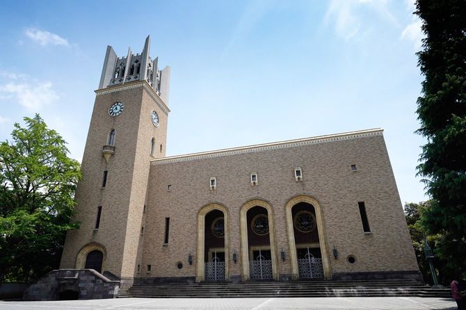 早稲田大学の大隈講堂