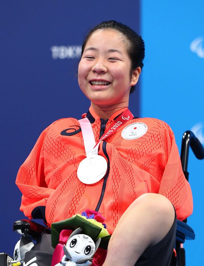 東京パラリンピック/銀メダルの山田