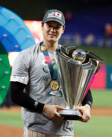 WBC優勝記念　　大谷翔平 大谷翔平、WBC優勝の軌跡辿った163秒ムービーに日米興奮「もはや映画の