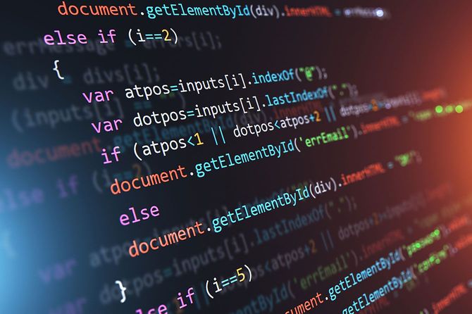 プログラミングのソースコード