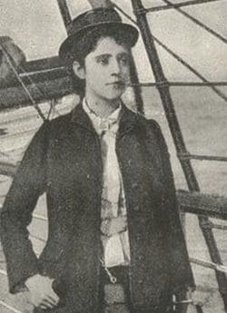 世界一周に出たエリザベス・ビスランド