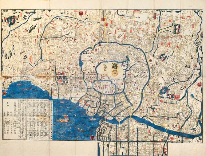 江戸の地図