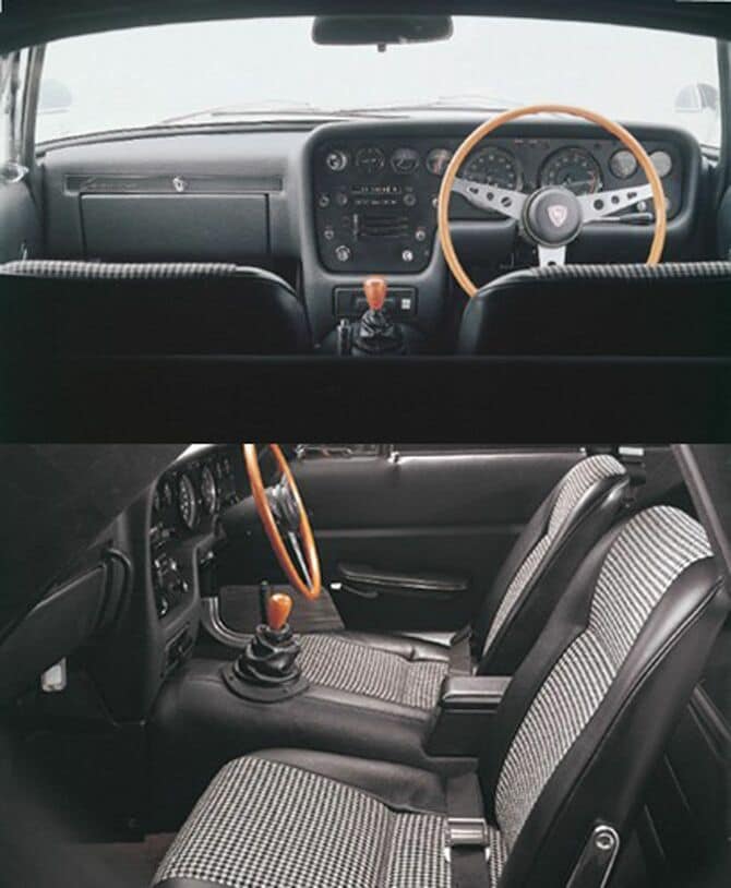 コスモスポーツの車内写真