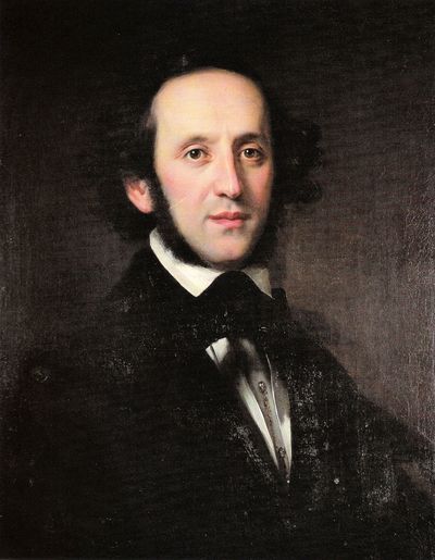 フェリックス・メンデルスゾーンの肖像画