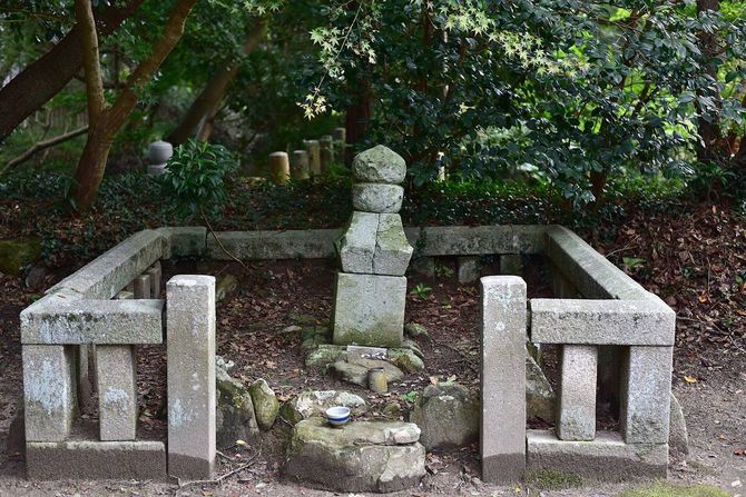 野間大坊にある織田信孝の墓