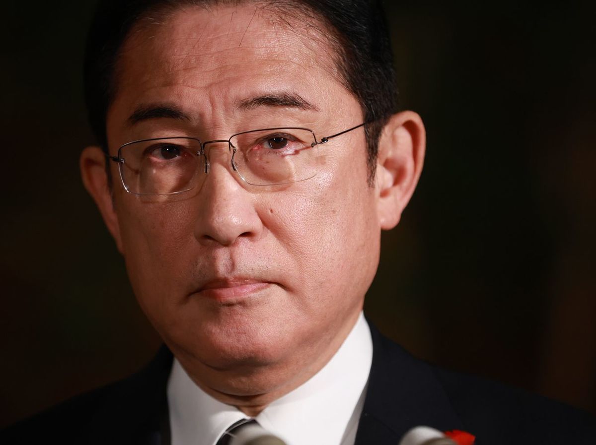 岸田首相はものすごい勢いで財政を引き締めている（2023年10月12日、首相官邸）