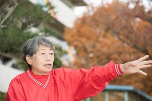 山田西リトルウルフ　棚原安子さん