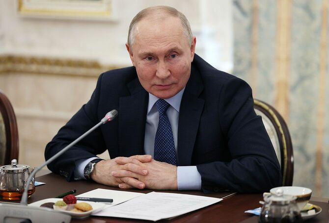 ロシアのプーチン大統領＝2023年6月13日