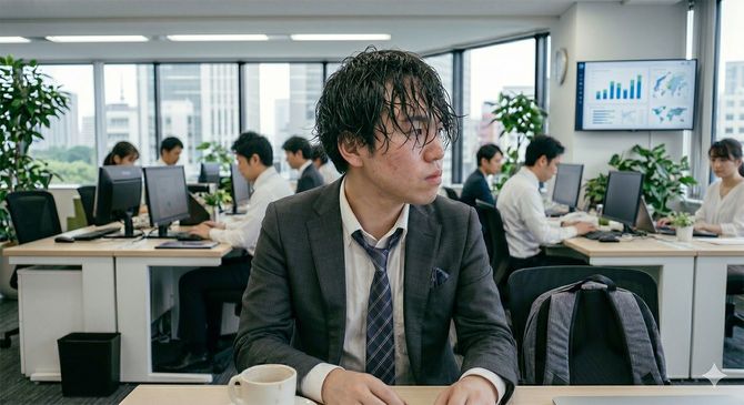 梅雨に増える「清潔感がない男性」の髪型