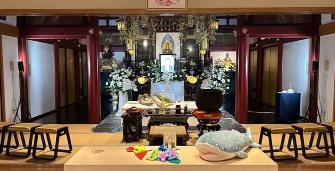 てらそうそうの寺院葬の風景