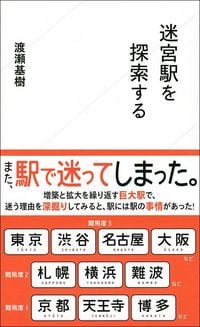 渡瀬基樹『迷宮駅を探索する』（星海社新書）
