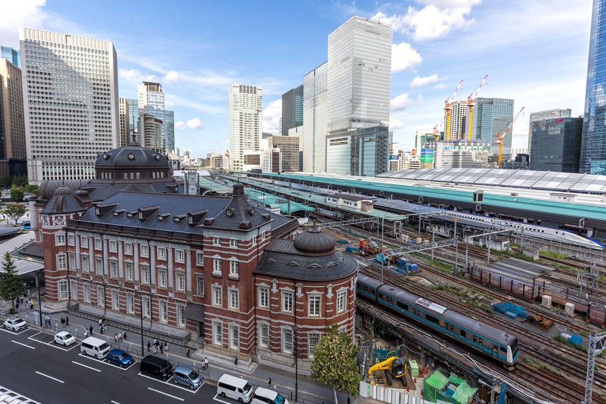 東京駅の新幹線