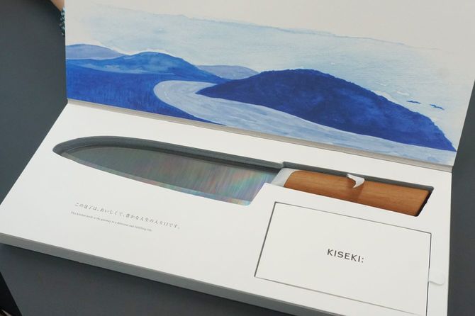 日本初の超硬合金の包丁「KISEKI:」