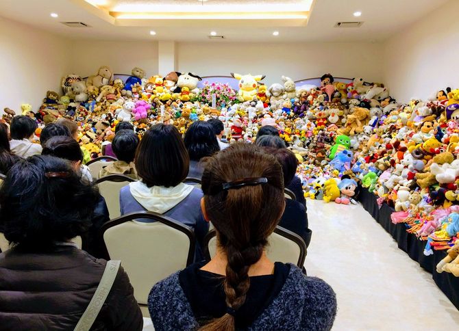 人形供養祭の様子