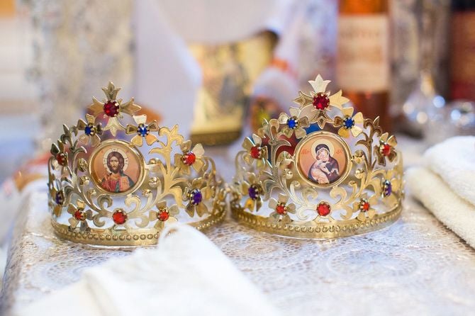 正教会の結婚式の王冠
