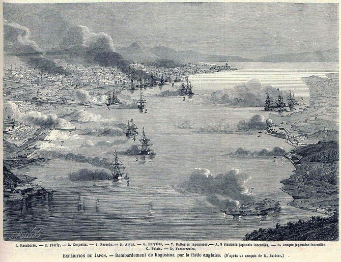 イギリス海軍による鹿児島への砲撃