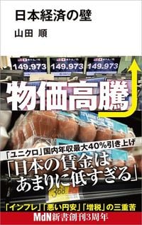 山田順『日本経済の壁』（MdN新書）