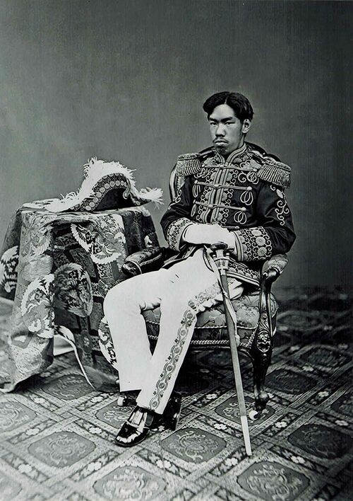 1873年の明治天皇
