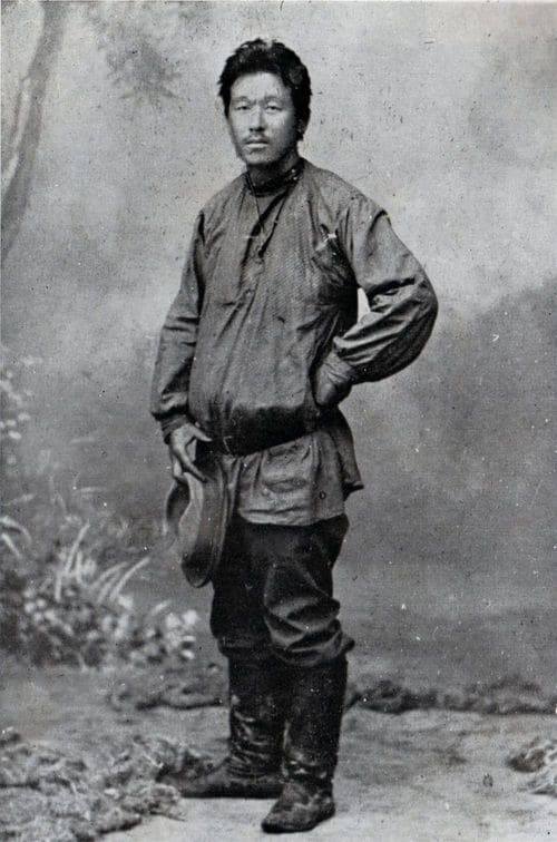 日本陸軍少佐の石光真清