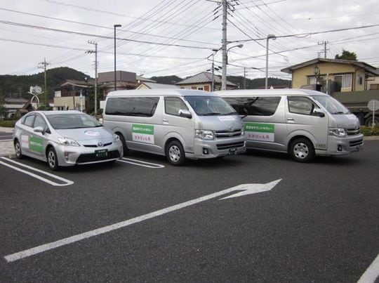 君津市「デマンドタクシー『きみぴょん号』」