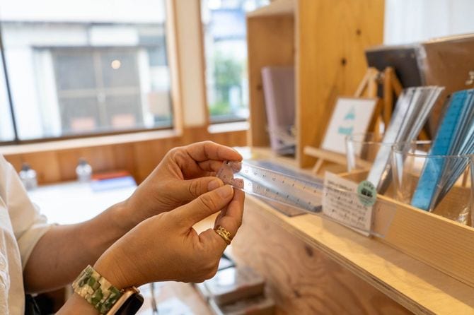 左右両方とも使える定規