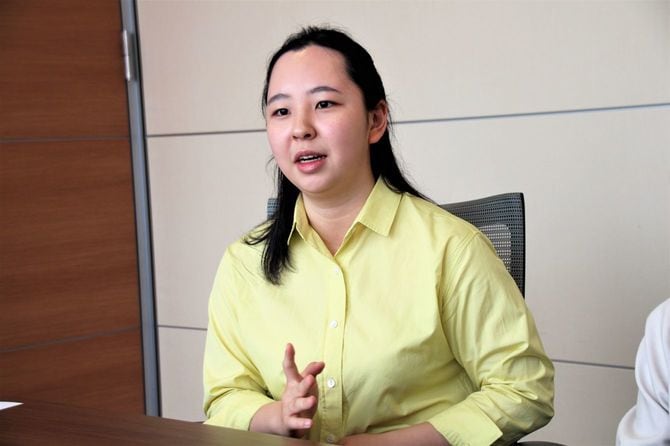 ＃YourChoiceProject運営の工学部3年、古賀晶子さん（福岡県出身）