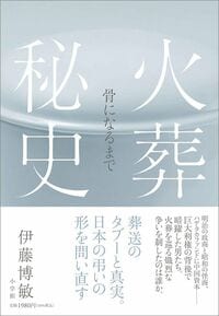 伊藤博敏『火葬秘史 骨になるまで』（小学館）