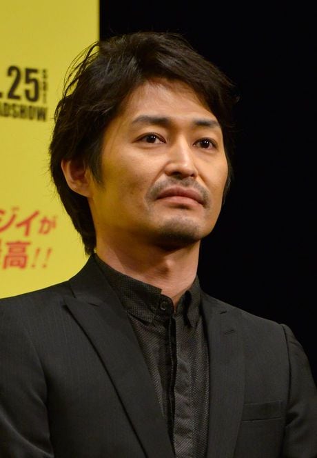 映画『龍三と七人の子分たち』の完成披露試写会に出席し、舞台あいさつを行った安田顕さん（2015年4月14日、東京都千代田区のイイノホール）