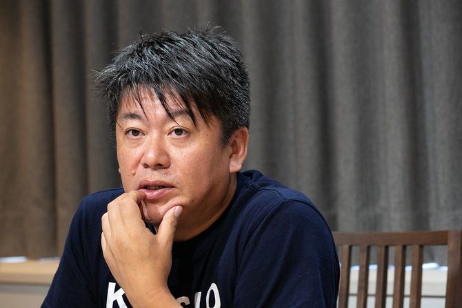 実業家の堀江貴文氏