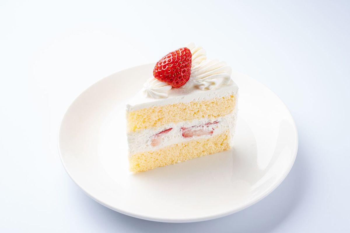 日本のストロベリーショートケーキ