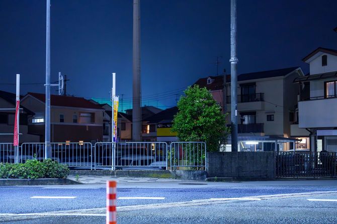 夜の住宅街