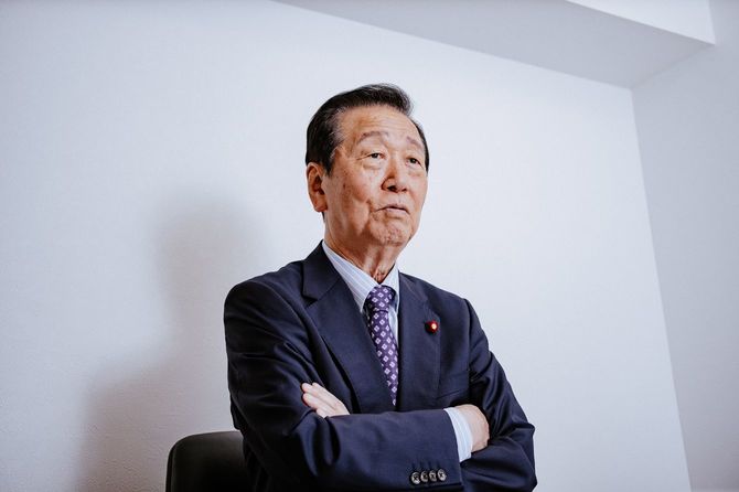インタビューは東京・元赤坂の一清会事務所で行われた